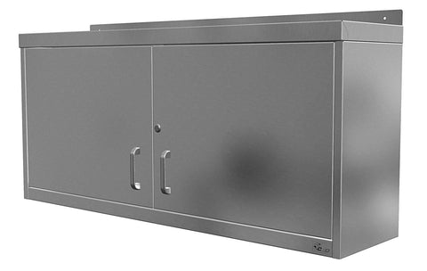 Quick Service Stainless Steel Lockable Wall Cupboards with Hinged Doors