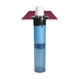San Jamar C5250C18 18" Euro Sentry In-Counter Cup Dispenser - 62-92mm