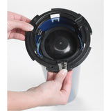 San Jamar C5250C 23.5" Euro Sentry In-Counter Cup Dispenser - 62-92mm