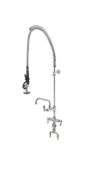 Advantage WRAS Approved Pre Rinse Spray Arm Monobloc Deck Mounted c/w 12" Bowl Filling Tap