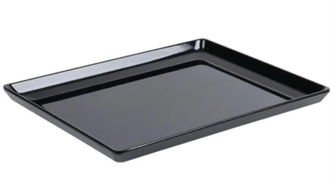 APS Float Melamine Tray Black GN 1/2