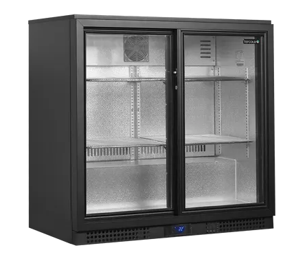 Tefcold BA21S 196 Ltr Sliding Door Back Bar Bottle Cooler