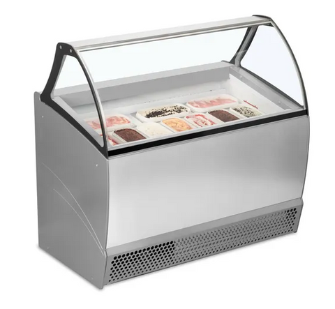 Tefcold BERMUDA RV10 300 Ltr Ventilated Scoop Ice Cream Display
