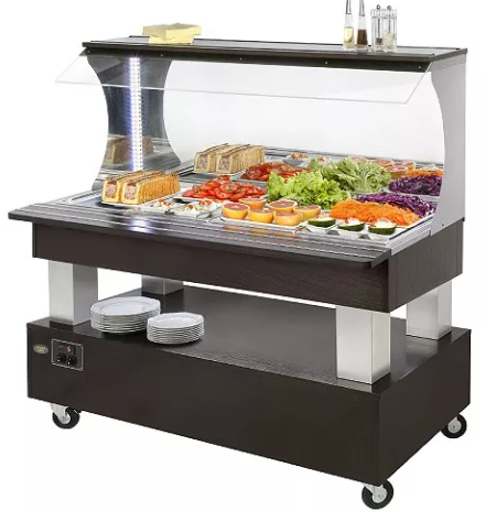 Roller Grill SB 40 M Refrigerated and Heated Buffet Unit