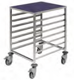 EAIS Gastro 2/1 GN Trolleys – Full Height & Low Level - Advantage Catering Equipment