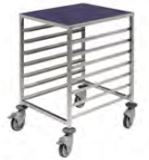 EAIS Gastro 2/1 GN Trolleys – Full Height & Low Level - Advantage Catering Equipment