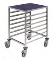 EAIS Gastro 1/1 Trolleys – Full Height & Low Level - Advantage Catering Equipment