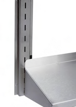EAIS Stainless Steel Solid Wall Shelves With Battens 300mm Deep - Advantage Catering Equipment