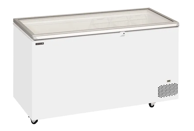 Tefcold ST401 401 Ltr Hinged Glass Lid Chest product image