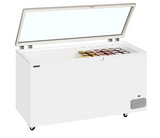 Tefcold ST401 401 Ltr Hinged Glass Lid Chest Freezer