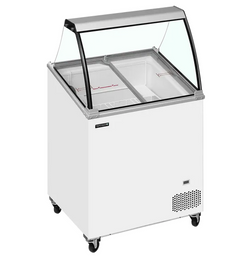 Tefcold IC201SCE Scoop Ice Cream Display Freezer with Canopy