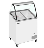 Tefcold IC201SCE + CANOPY 176 Ltr Scoop Ice Cream Display