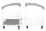 Tefcold NIC501SCEB 475Ltr Sliding Curved Glass Lid Chest Freezer - Advantage Catering Equipment