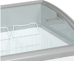 Tefcold NIC501SCEB 475Ltr Sliding Curved Glass Lid Chest Freezer - Advantage Catering Equipment