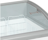 Tefcold NIC301SCEB 286 Ltr Sliding Curved Glass Lid Chest Freezer