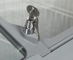 Tefcold NIC501SCEB 475Ltr Sliding Curved Glass Lid Chest Freezer - Advantage Catering Equipment