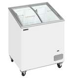 Tefcold IC201SCEB 176 Ltr Sliding Curved Glass Lid Chest Freezer