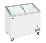 Tefcold IC301SCEB 264 Ltr Sliding Curved Glass Lid Chest Freezer