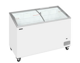 Tefcold IC401SCEB 352 Ltr Sliding Curved Glass Lid Chest Freezer