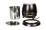 Thunder Group SEJ32000C Brown 10 1/2 QT Stainless Steel Soup Warmer