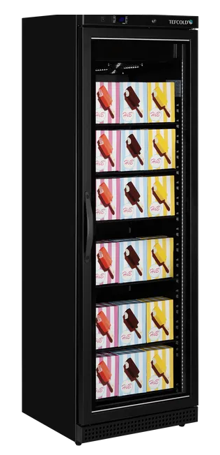 Tefcold UF400VGB 400 Ltr Single Glass Door product image
