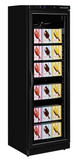 Tefcold UF400VGB 400 Ltr Single Glass Door Display Freezer