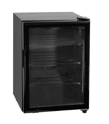 Tefcold UR90G-SUB ZERO 92 Ltr Single Glass Door Sub Zero/Caviar Cooler