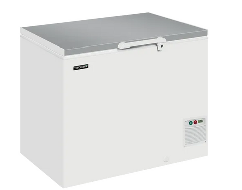 Tefcold EL35SS 323 Ltr Stainless Steel Lid Chest Freezer