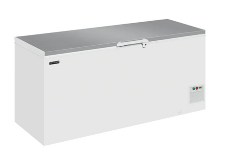 Tefcold EL71SS 691 Ltr Stainless Steel Lid Chest Freezer