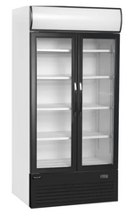 Tefcold FSC1000H 796 Ltr Double Glass Door Merchandiser