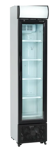 Tefcold FSC175H 182 Ltr Slimline Single Glass Door Merchandiser