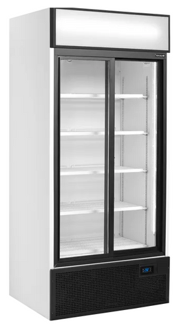 Tefcold FSC891S 707 Ltr Double Sliding Glass Door Merchandiser