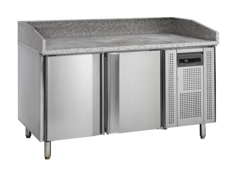 Tefcold PT1200 390 Ltr Two Door Pizza Prep Counter