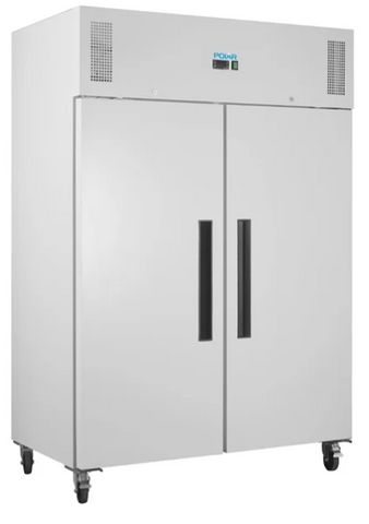 Polar G-Series Upright Double Door Freezer White 1152Ltr