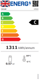 Tefcold UPD60 60 Ltr Glass Display