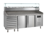 Tefcold PT1310 + GVC38-200 390 Ltr Two Door product image