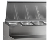 Tefcold SS7200 320 Ltr Two Door Refrigerated Preparation Counter