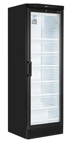 Tefcold FS1380WB 358 Ltr Single Glass Door Wine Merchandiser - Up to 78 Bottle Capacity