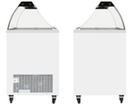 Tefcold IC201SC + CANOPY 191 Ltr Scoop Ice Cream Display with Canopy - Advantage Catering Equipment