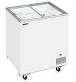 Tefcold IC201SC 191 Ltr Sliding Flat Glass Lid Ice Cream Freezer