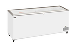 Tefcold ST701 670 Ltr Hinged Glass Lid Chest Freezer