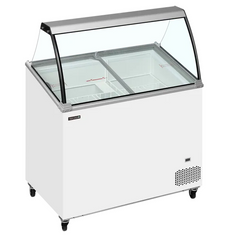 Tefcold IC301SCE + Canopy 264L Scoop Ice Cream Display Freezer
