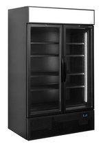 Tefcold FSC1200H 1082 Ltr Double Glass Door Merchandiser - Advantage Catering Equipment