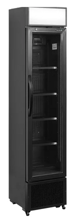 Tefcold FSC175H 182 Ltr Slimline Single Glass Door Merchandiser
