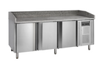 Tefcold PT1300 580 Ltr Three Door Pizza Prep product image