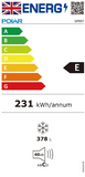 Polar G-Series Chest Freezer with Stainless Steel Lid 378Ltr