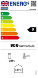 Polar G-Series Back Bar Cooler with Sliding Doors 320Ltr