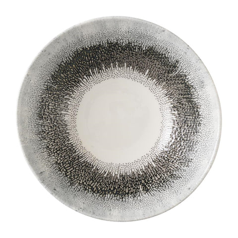 Churchill Studio Prints Fusion Black Deep Coupe Bowls 178mm (Pack of 6)