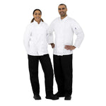Whites Vegas Unisex Chef Jackets White M (5 Pack)