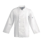 Whites Vegas Unisex Chef Jackets White M (5 Pack)